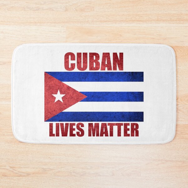 Item preview, Cuban Lives Matter Distressed Cuban Flag designed and sold by Gsallicat.
