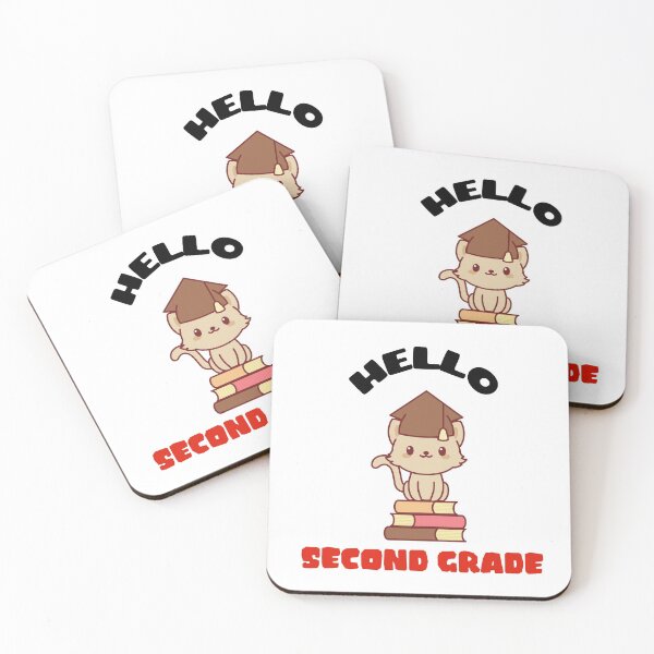 Item preview, HELLO SECOND GRADE designed and sold by JABG-01.