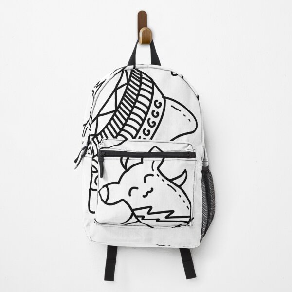 Item preview, Enjoy! Cute Monster Doodle Art Black and White designed and sold by R4CProject.