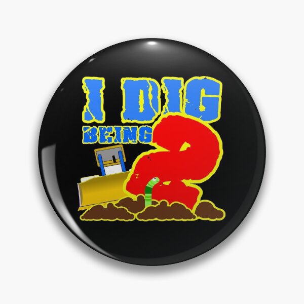Item preview, I Dig being 2 birthday sweater  designed and sold by LennyAhri.