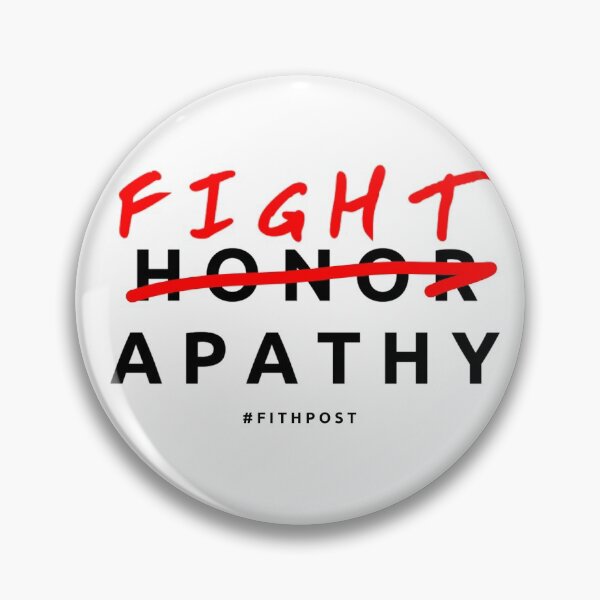Item preview, Fight Apathy designed and sold by fithpost.