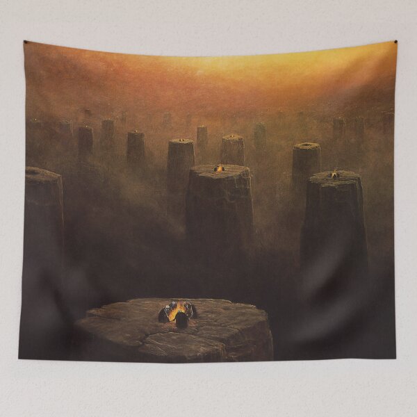 Item preview, Untitled (Quarantine), by Zdzisław Beksiński designed and sold by JustContemplate.