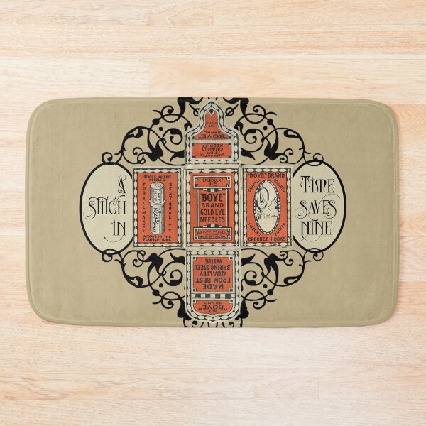 Item preview, a stitch in time saves nine designed and sold by sandpiperstudio.