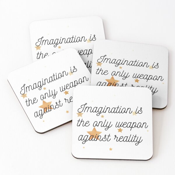 Item preview, Imagination Is The Only Weapon Against Reality designed and sold by SweetAndSpice.
