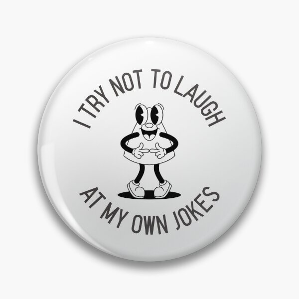 Item preview, I Try Not To Laugh At My Own Jokes Happy Pizza Funny designed and sold by HppyStrngHelthy.