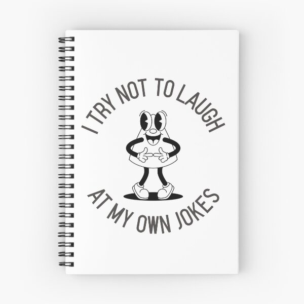 Item preview, I Try Not To Laugh At My Own Jokes Happy Pizza Funny designed and sold by HppyStrngHelthy.
