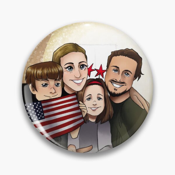 Item preview, commission for family designed and sold by stoopidcrow.