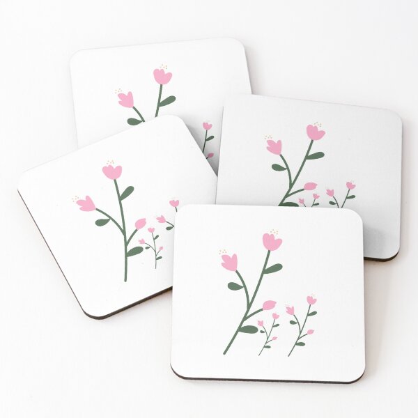 Item preview, Pink mini florals designed and sold by Demask.