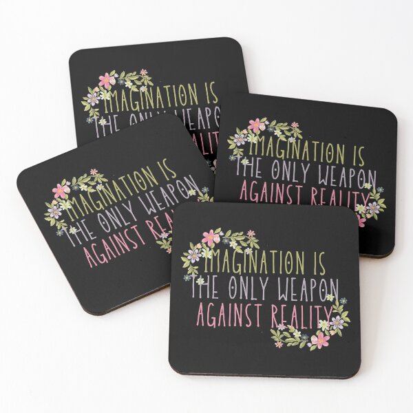 Item preview, Imagination Is The Only Weapon Against Reality designed and sold by SweetAndSpice.