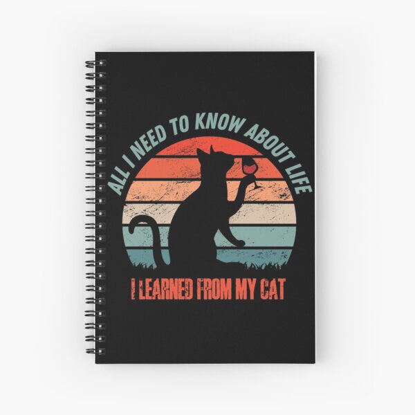 Item preview, All I Need to Know about Life I Learned from my Cat designed and sold by HROC.