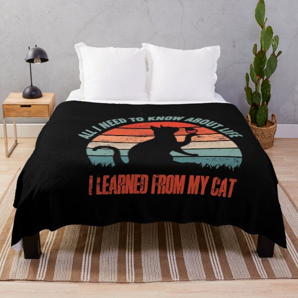 Item preview, All I Need to Know about Life I Learned from my Cat designed and sold by HROC.