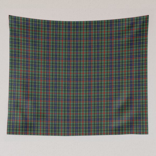Item preview, Clan Bisset Tartan Plaid Pattern designed and sold by Whimsydesigns.