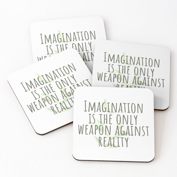 Item preview, Imagination Is The Only Weapon Against Reality designed and sold by SweetAndSpice.