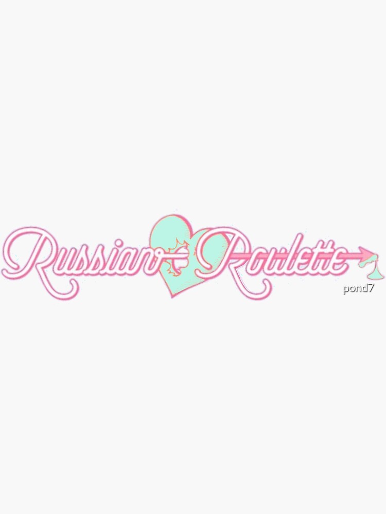 Accept - Russian Roulette Album Cover Sticker Album Cover Sticker