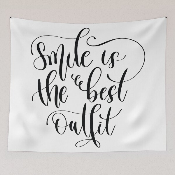 Item preview, Smile Is The Best Outfit designed and sold by GoodVibesWX9.
