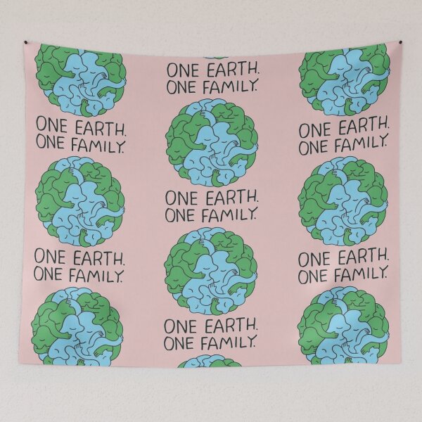 Item preview, One Earth, One Family designed and sold by PiouLifeStyleCo.