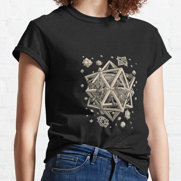 Vista previa del artículo con la obra «Escher - Estrellas», diseñado y vendido por Ki8eran.