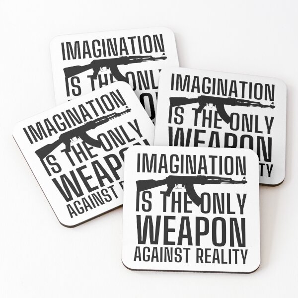 Item preview, Imagination Is The Only Weapon Against Reality designed and sold by SweetAndSpice.