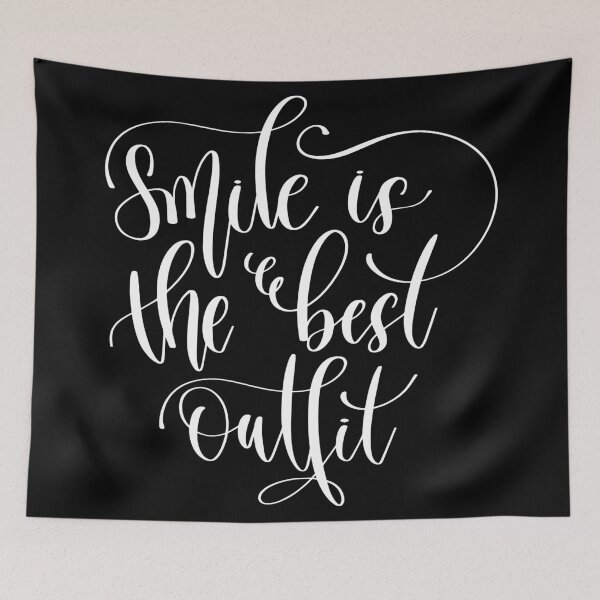 Item preview, Smile Is The Best Outfit designed and sold by GoodVibesWX9.