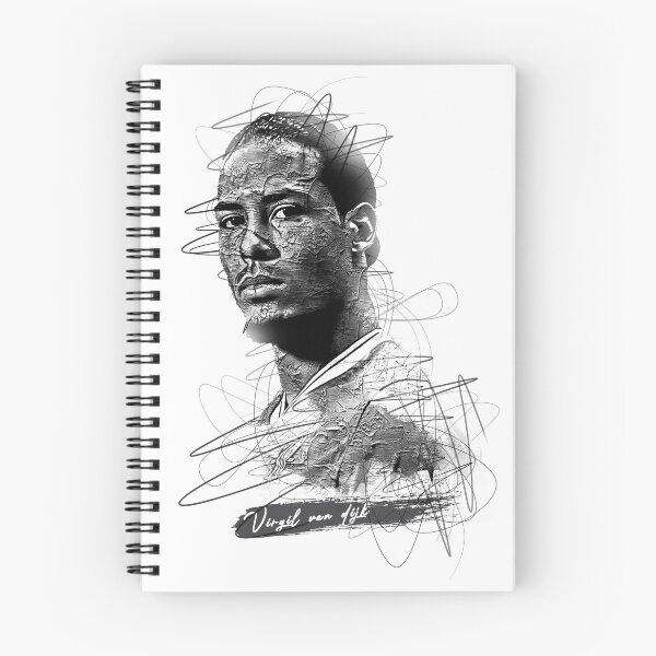 Item preview, Virgil van dijk Abstract Sketch Art designed and sold by graphic-genie.