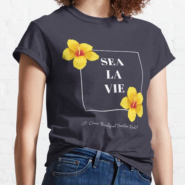 Sea La Vie Hibiscus Classic T-Shirt