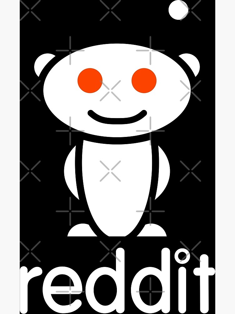"Reddit Logo" Poster for Sale by h2cinedesign Redbubble