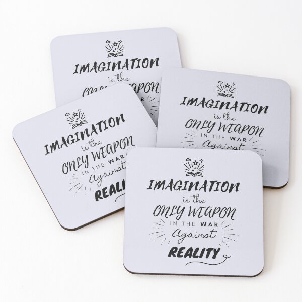 Item preview, Imagination is the Only Weapon in the War Against Reality designed and sold by aniicreates.