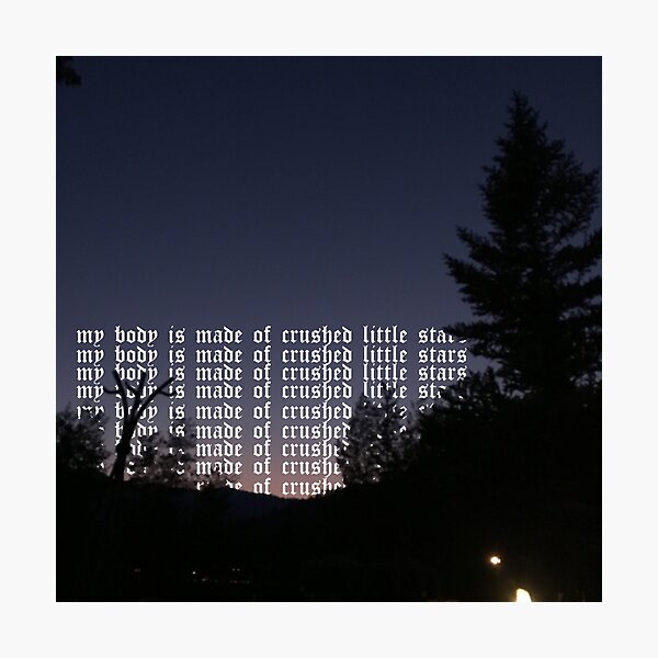 Tumblr Aesthetic Words Photographic Prints Redbubble