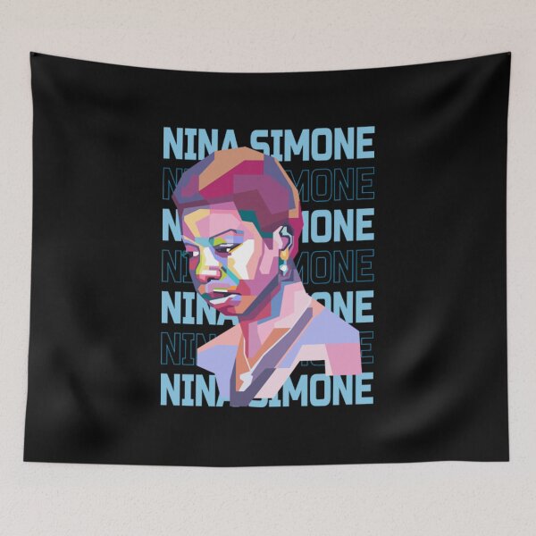 Item preview, Abstract Nina Simone in WPAP  designed and sold by Ki8eran.