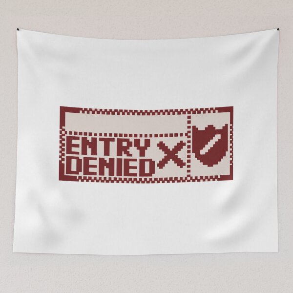 Item preview, Entry Denied V1 designed and sold by RylanLewisk.