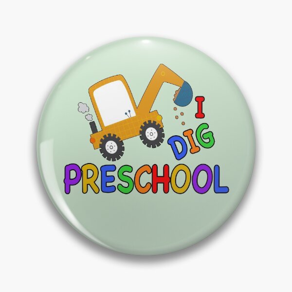 Item preview, I Dig Preschool designed and sold by NadyaCC.