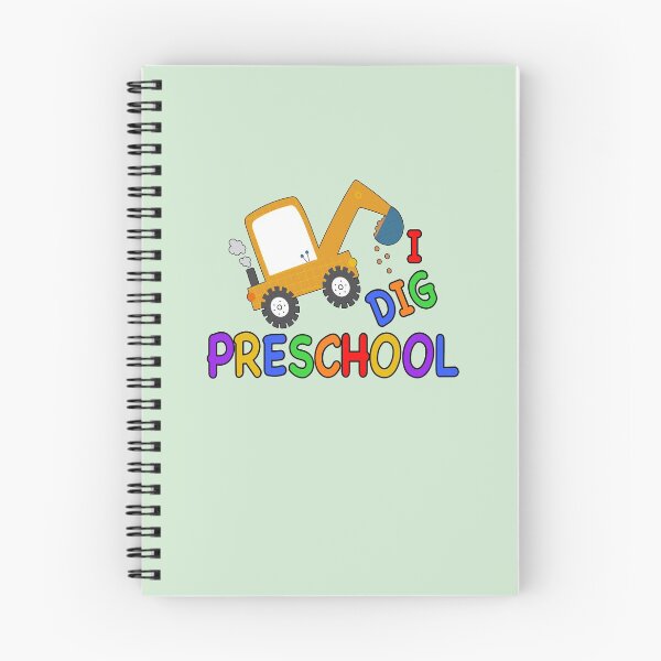 Item preview, I Dig Preschool designed and sold by NadyaCC.