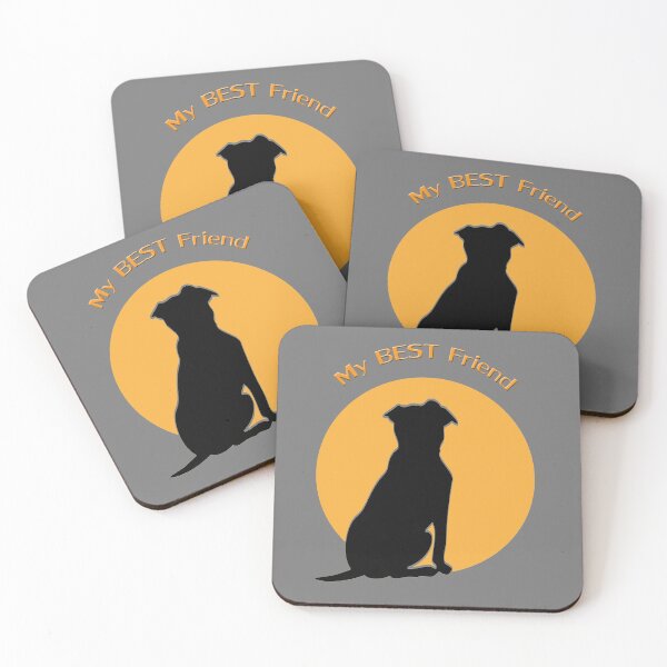 Item preview, dog my best friend silhouette designed and sold by Astralia.