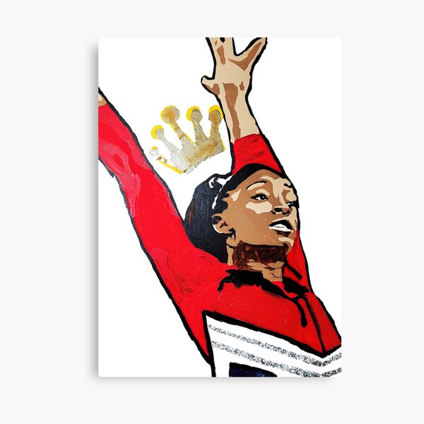 Simone Biles Canvas Print