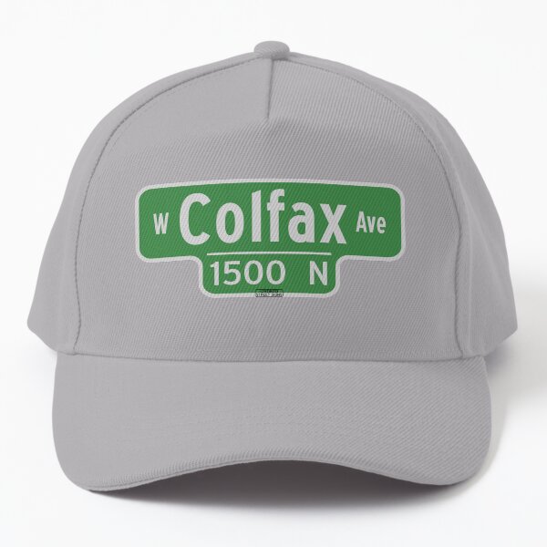 West Colfax Ave Street Sign - Denver Colorado Baseball Cap