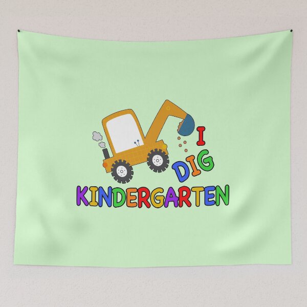 Item preview, I Dig Kindergarten designed and sold by NadyaCC.