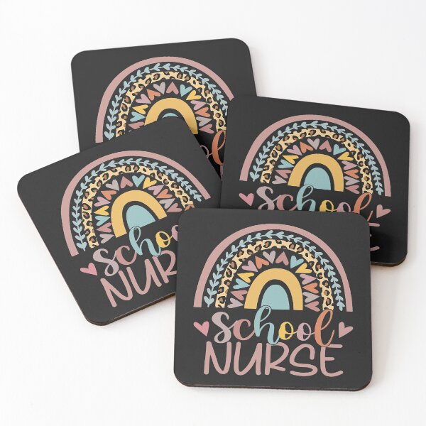 Item preview, Cute Rainbow Leopard Print School Nurse Back To School designed and sold by MatthewBateman.