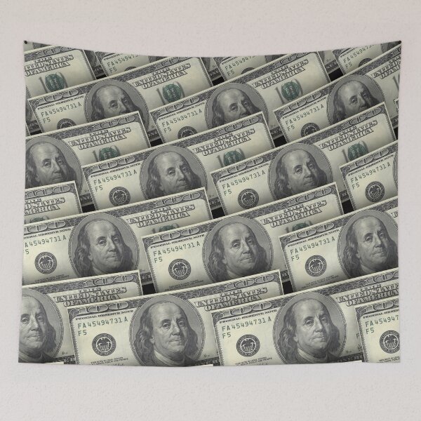 Item preview, Benjamin Franklin 100 Dollar Bill US Currency designed and sold by hyproinc.