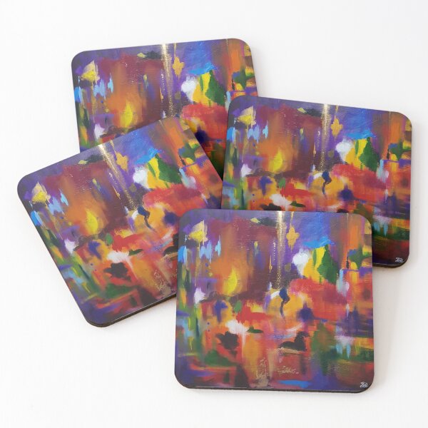Item preview, Firey Rainbow Abstract 1 designed and sold by gypsysnail.
