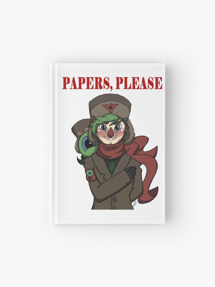 Ezic Star HD - Papers, Please Hardcover Journal for Sale by RylanLewisk