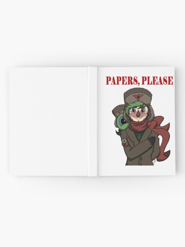 Ezic Star HD - Papers, Please Hardcover Journal for Sale by RylanLewisk