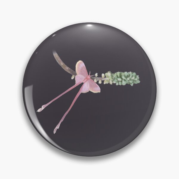 Item preview, Pink silk moth designed and sold by Amber LuvsBugs.