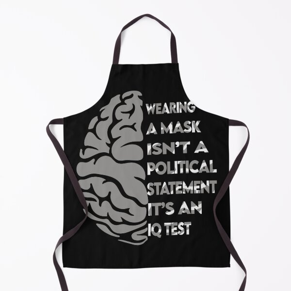 Item preview, Wearing a mask is a non-political act designed and sold by Astralia.