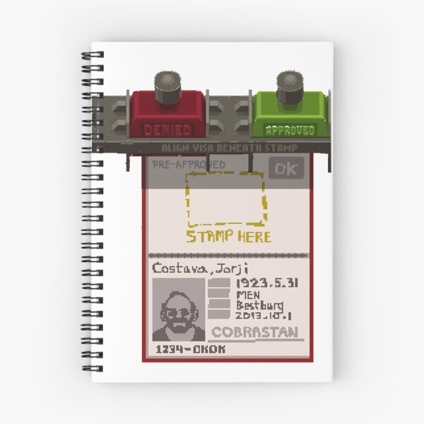 Item preview, Papers, Please - Jorji designed and sold by RylanLewisk.