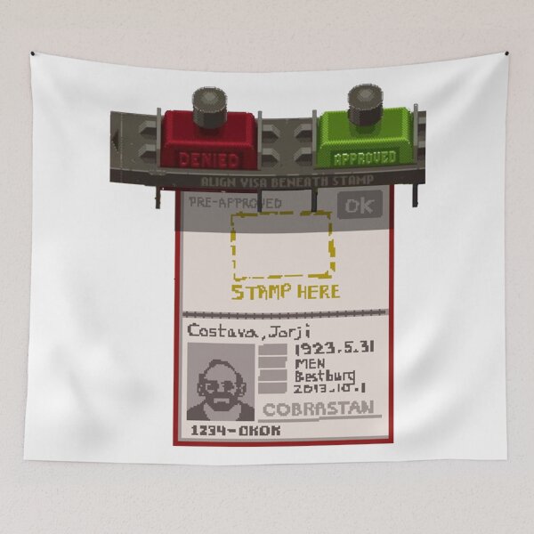 Item preview, Papers, Please - Jorji designed and sold by RylanLewisk.