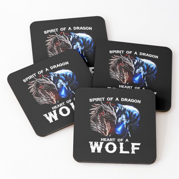 Item preview, Spirit Of A Dragon Heart Of A Wolf Awesome  designed and sold by Carnation766.