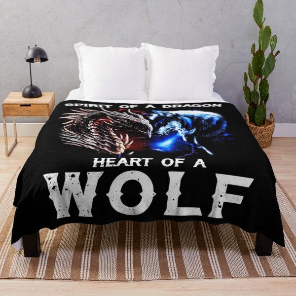 Item preview, Spirit Of A Dragon Heart Of A Wolf Awesome designed and sold by Carnation766.