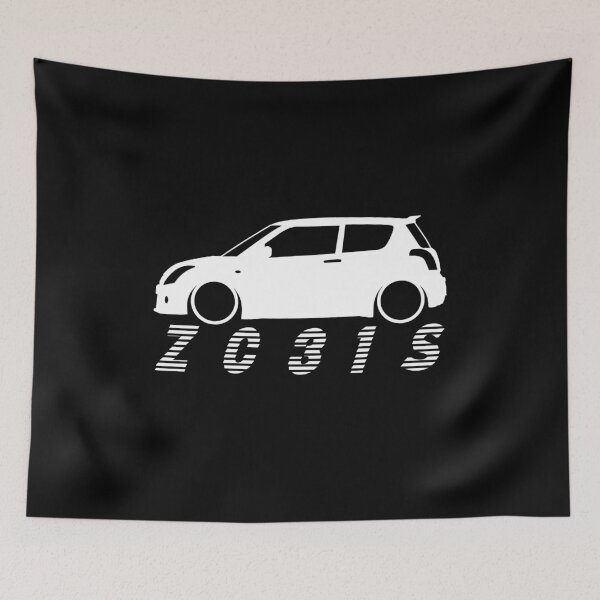 Item preview, Swift Sport ZC31S White Silhouette designed and sold by ChasingBRoads.
