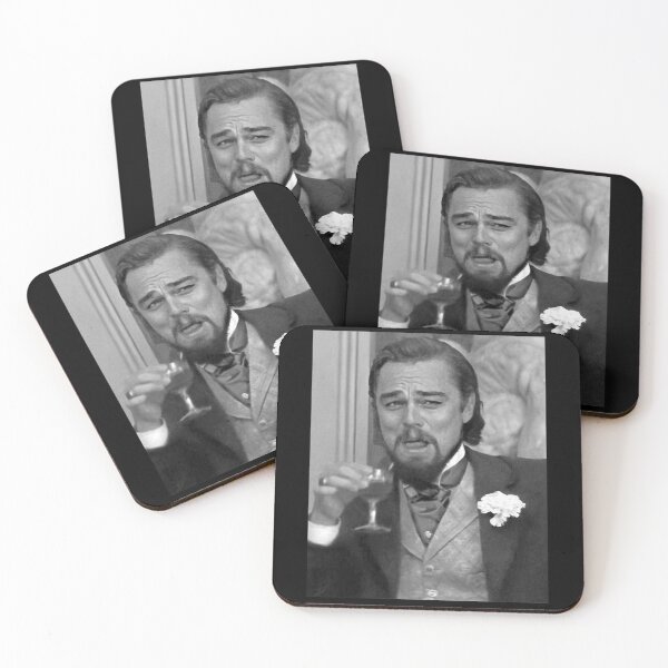 Item preview, Beautiful Model Leonardo Dicaprio Django Laughing Meme Halloween designed and sold by IrwinMante.