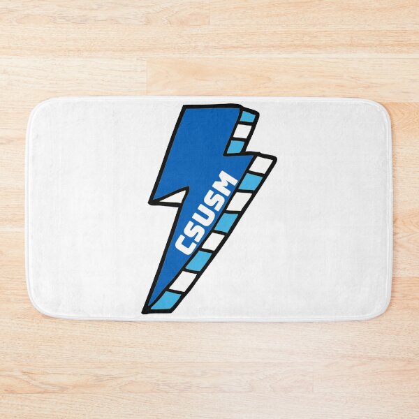 Item preview, CSUSM Cal State San Marcos Lightning Bolt designed and sold by kkosmicki.